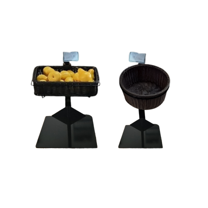 Korbdisplay Mini rund