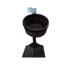 Korbdisplay Mini rund