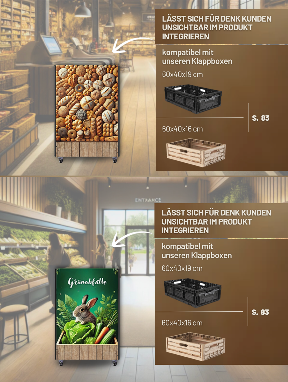 Brotbox 60x40x75 cm