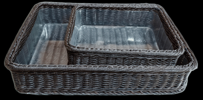 Einlegewanne f. Rattankorb 40x30